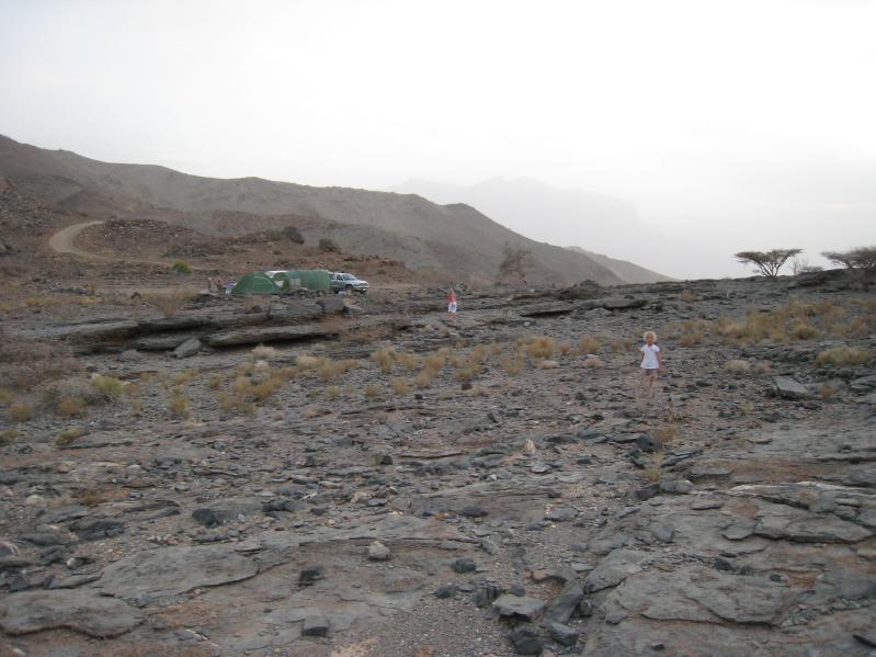 Camp ved Wadi Damm
